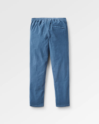 Avian Cord Trouser - Dark Denim - Flatlay