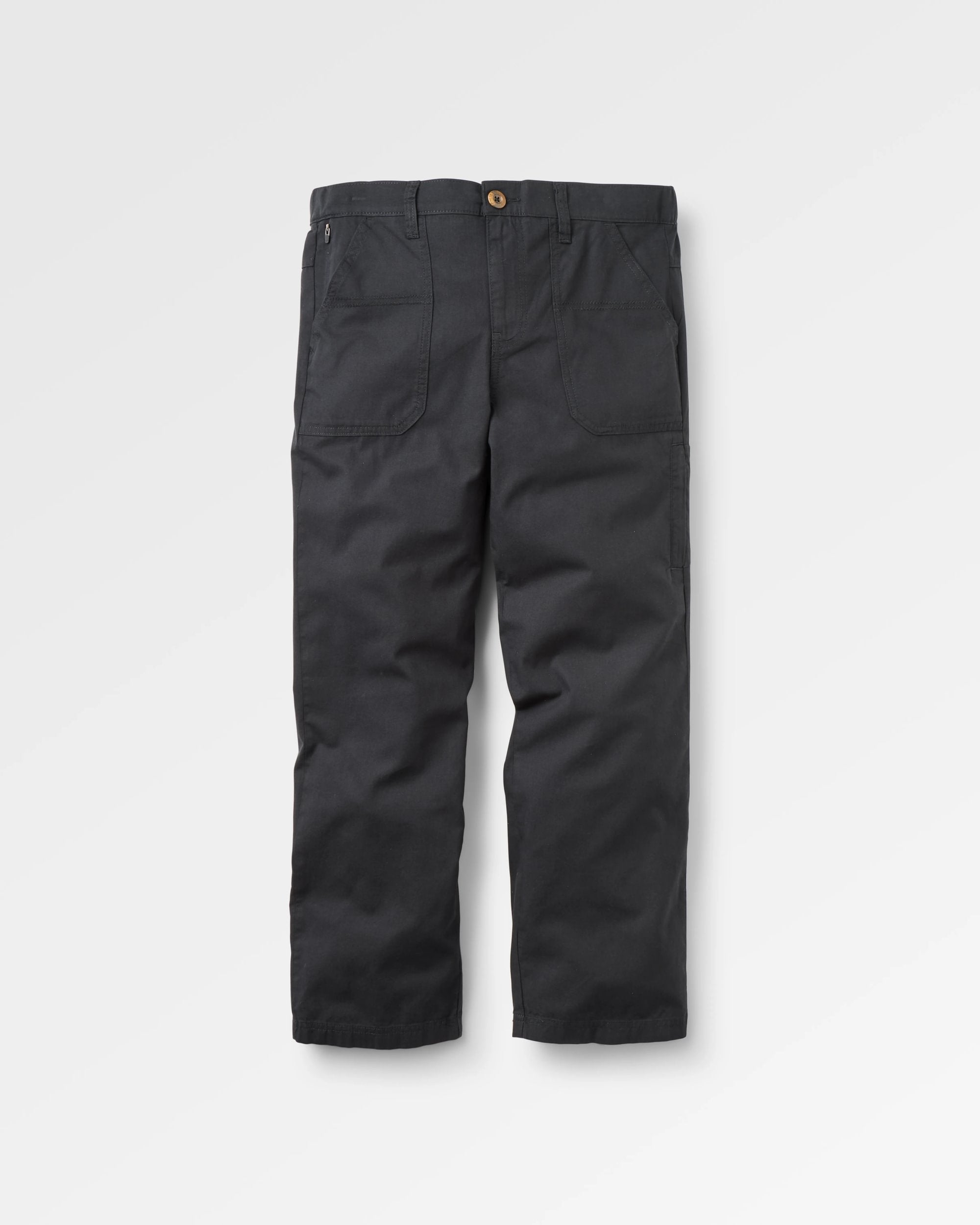 Talis Light Casual Trouser - Black - Flatlay