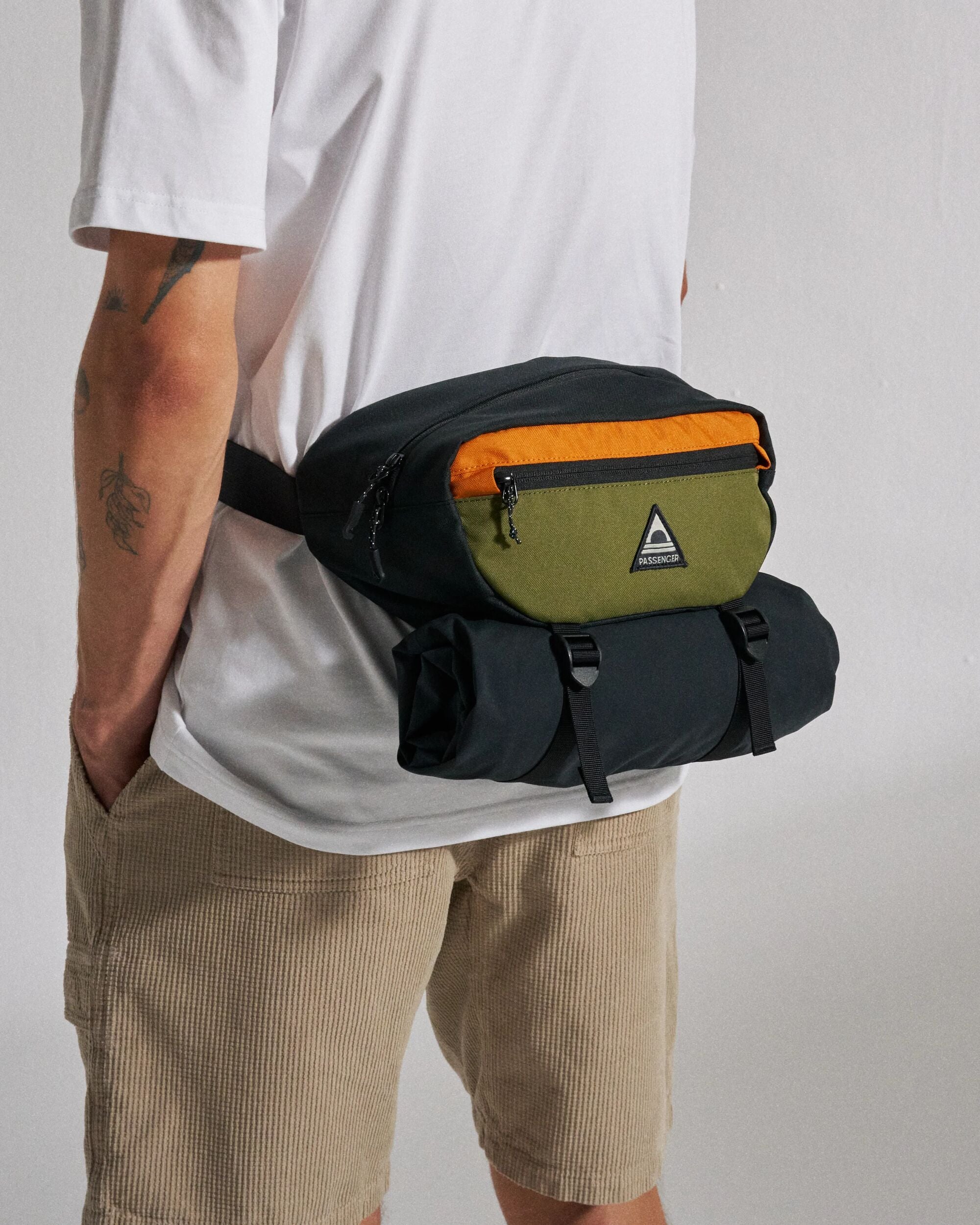 Boondocker Hip Pack 2.0 - Khaki - Studio Model