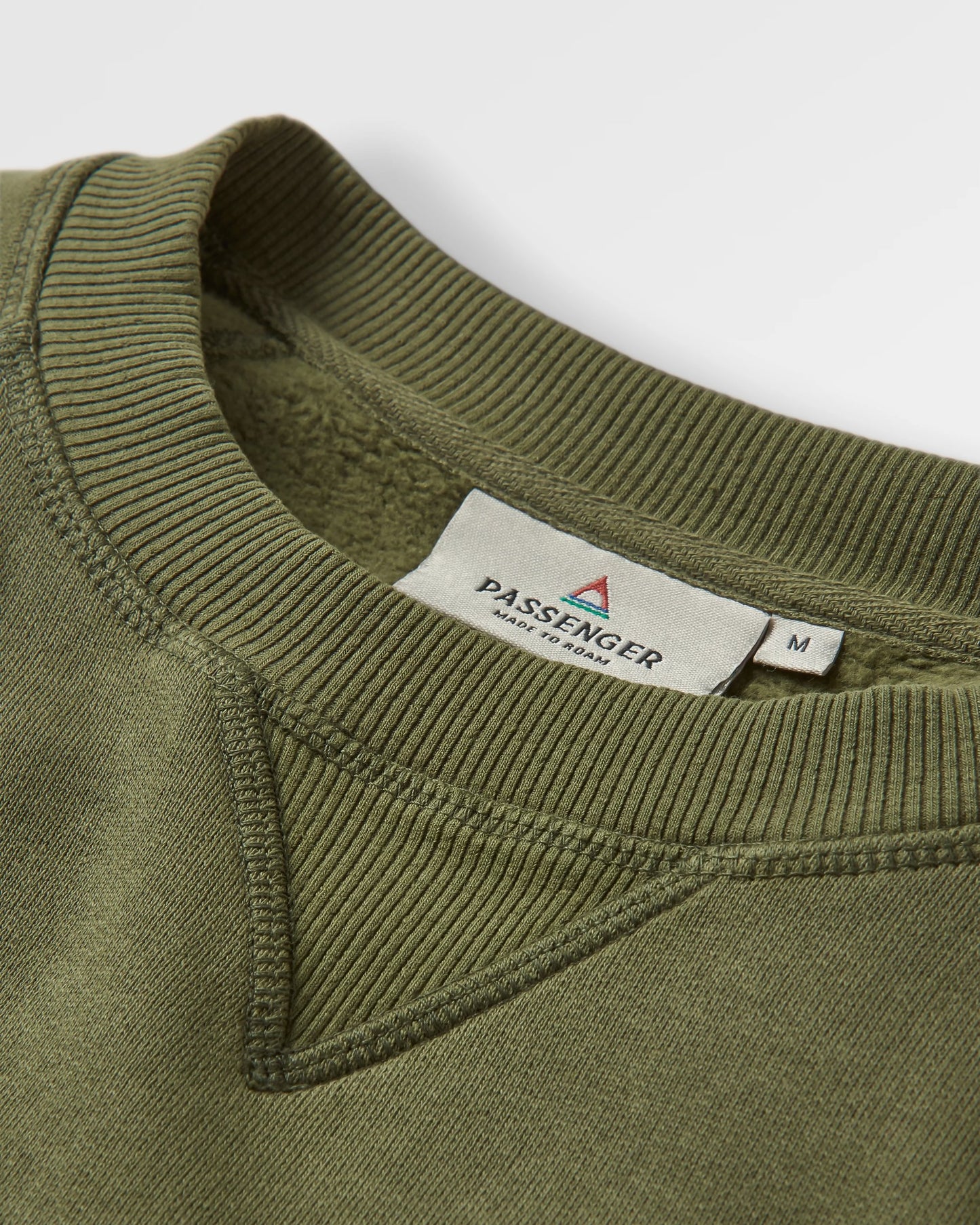 Heritage Recycled Cotton Sweatshirt - Khaki