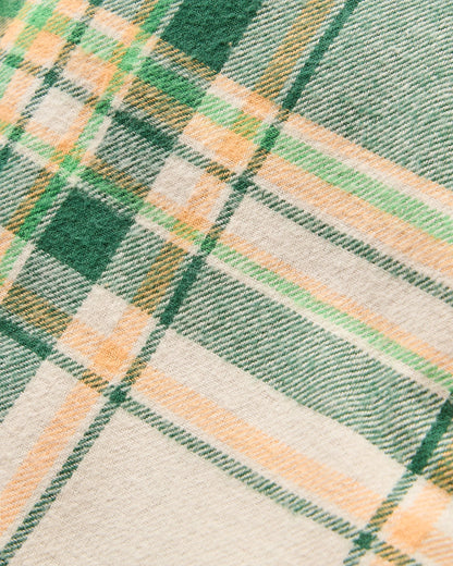 Stella Organic Cotton LS Shirt - Pineneedle Check - Flatlay