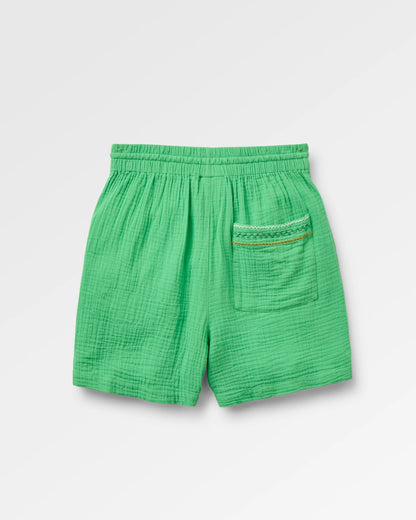 Waveney Short - True Green - Flatlay