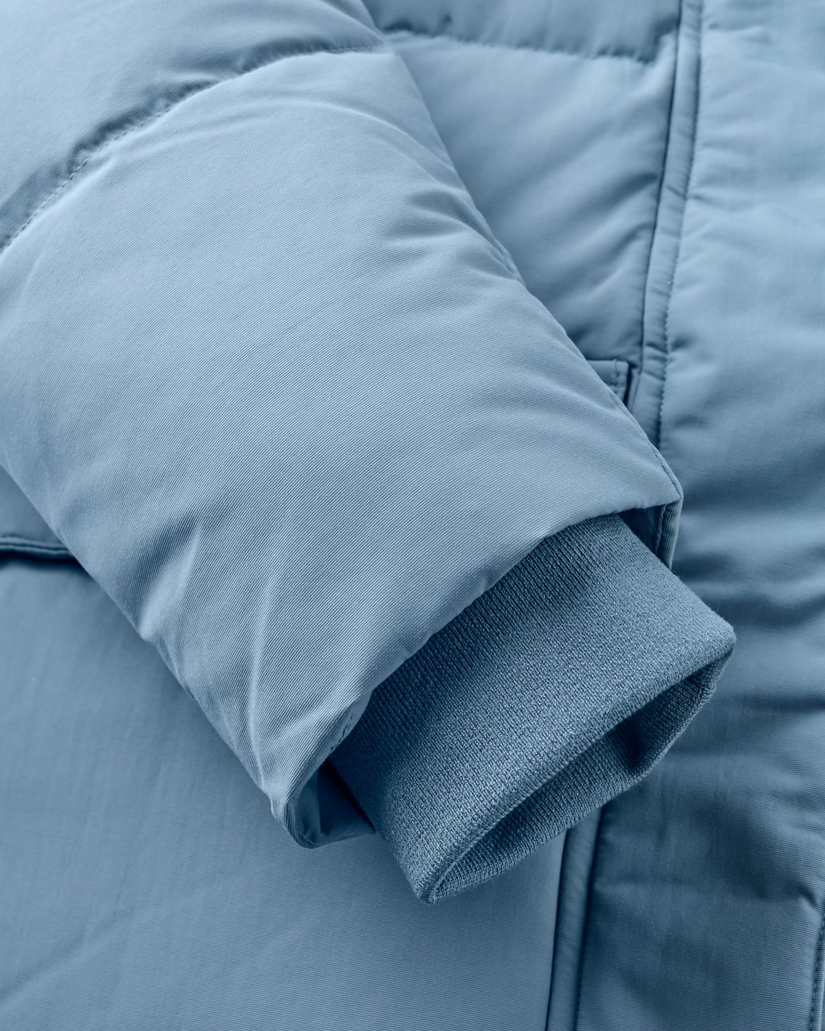 Nook Insulated Jacket - Stormy Blue - Flatlay