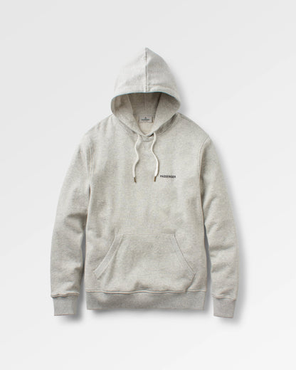 Made To Roam Recycled Hoodie - Grey Marl