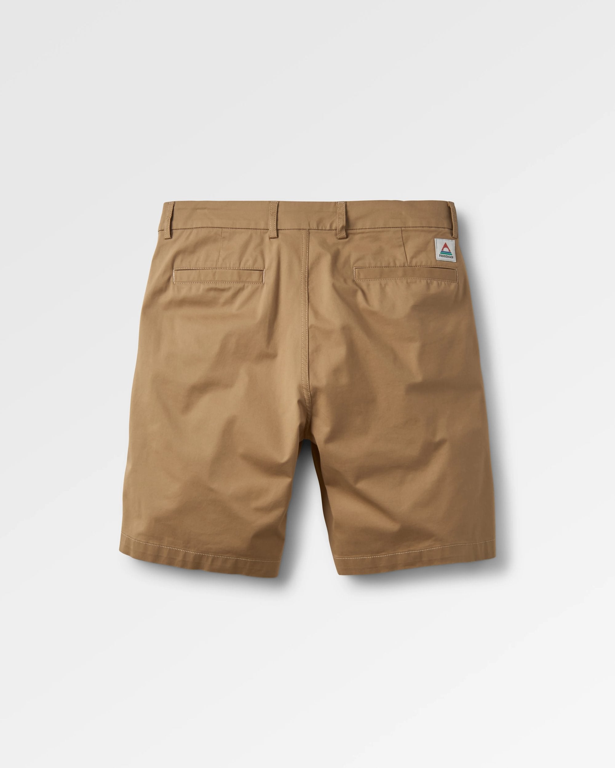 365 Light Organic Cotton Shorts - Biscuit - Flatlay