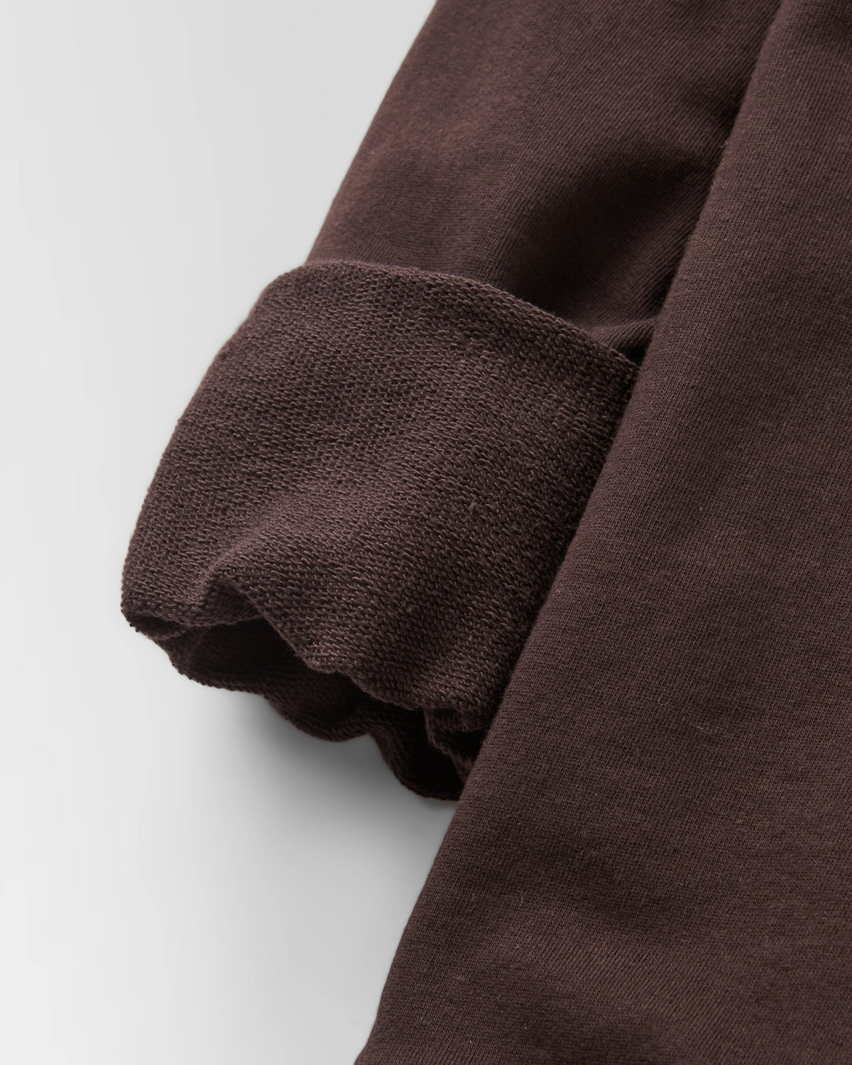 Lost Patch Sweatshirt - Espresso - Flatlay