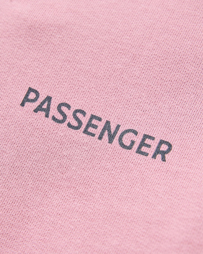 Roamer Women's Recycled Cotton Sweatshirt - Pink Haze - Flatlay