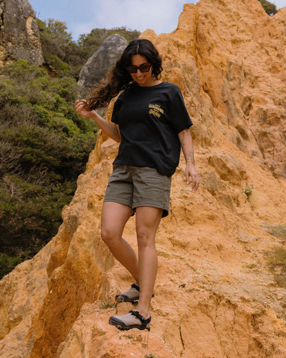 Woodcut T-Shirt - Black - Lifestyle