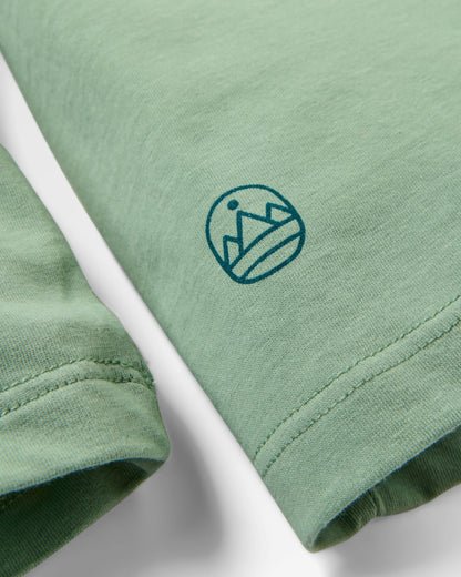 Sonoma LS T-shirt - Pistachio - Flatlay