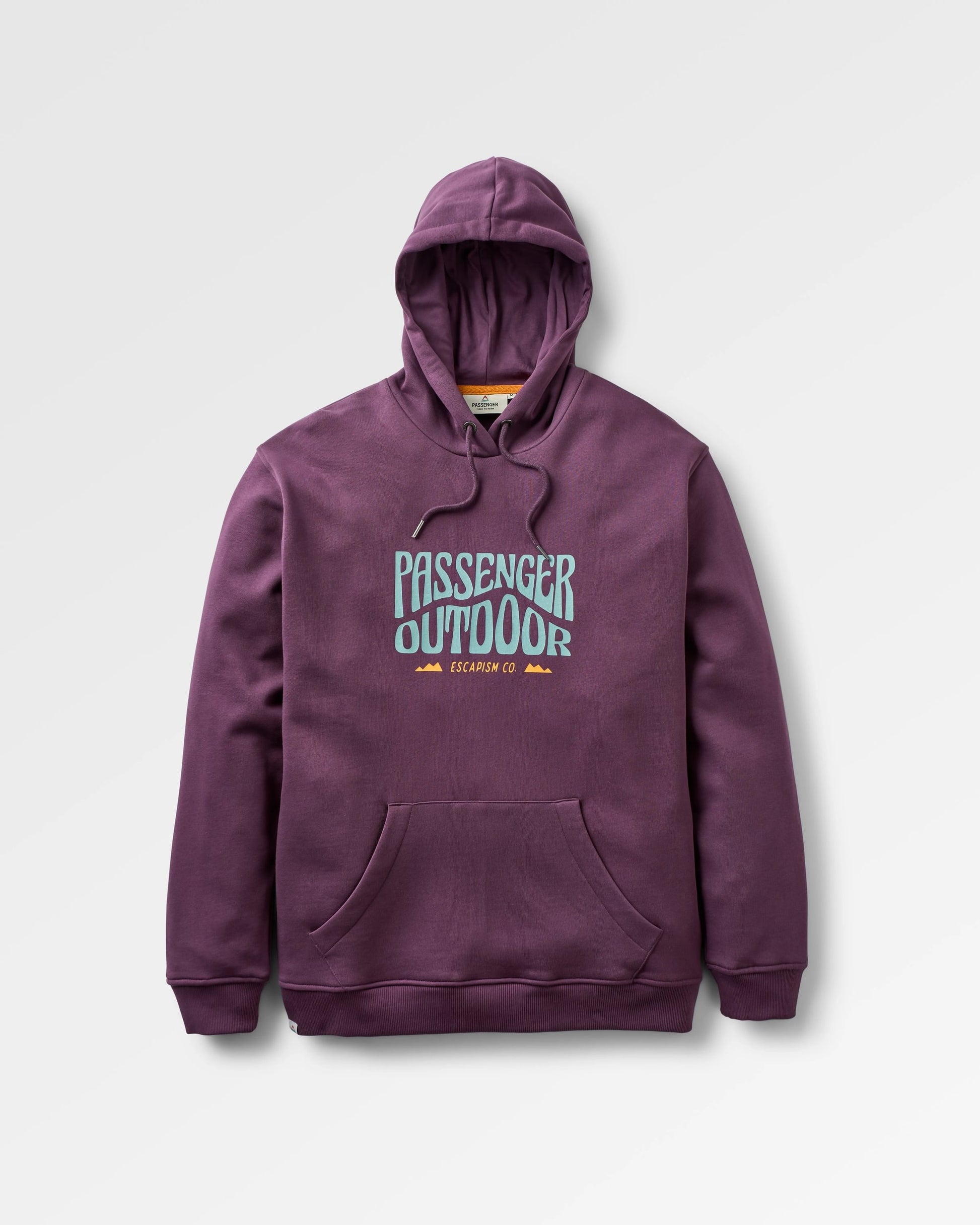 Yuca Organic Cotton Hoodie - Deep Plum