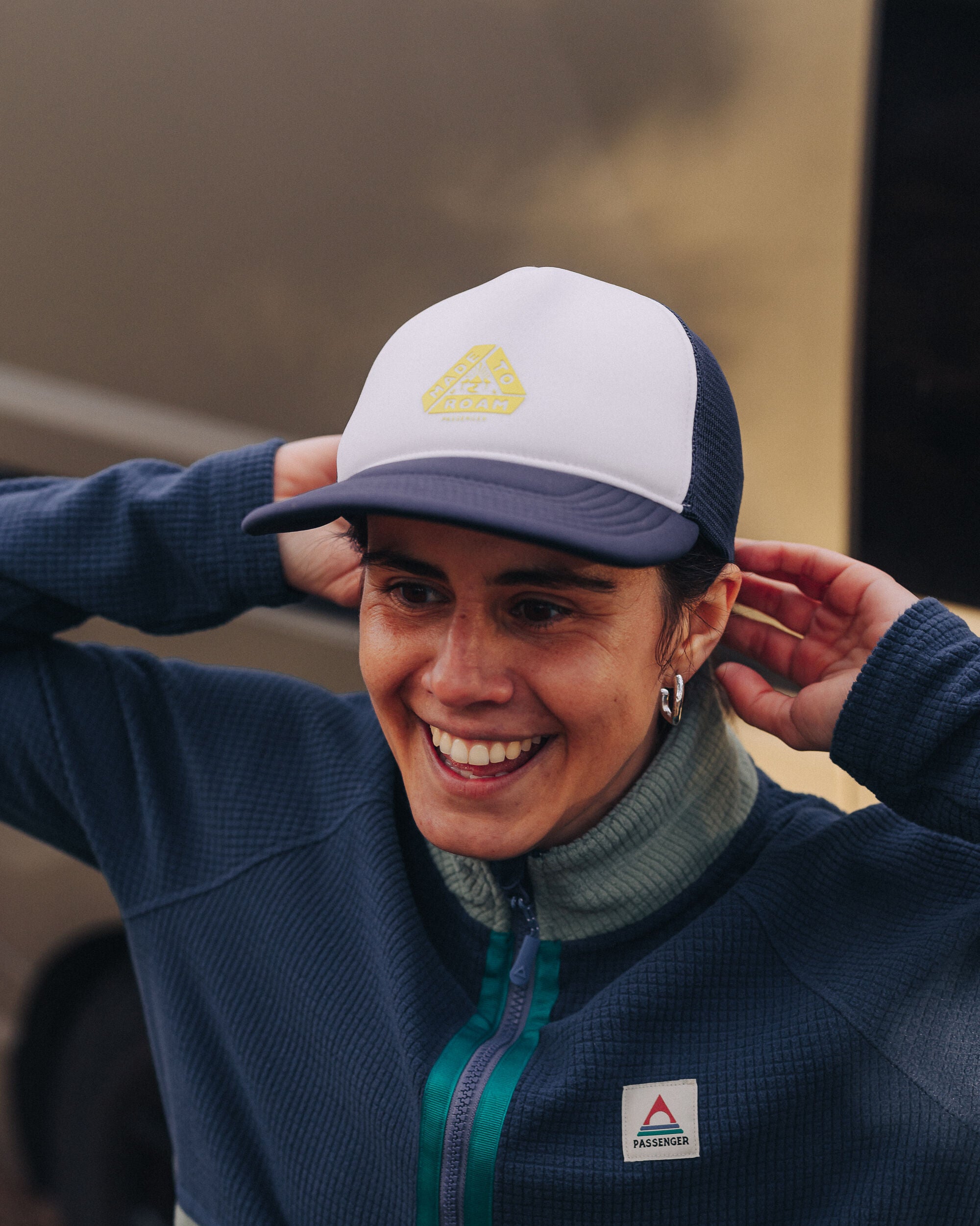 Trail Active Trucker Cap - Rich Navy - Lifestyle - Female