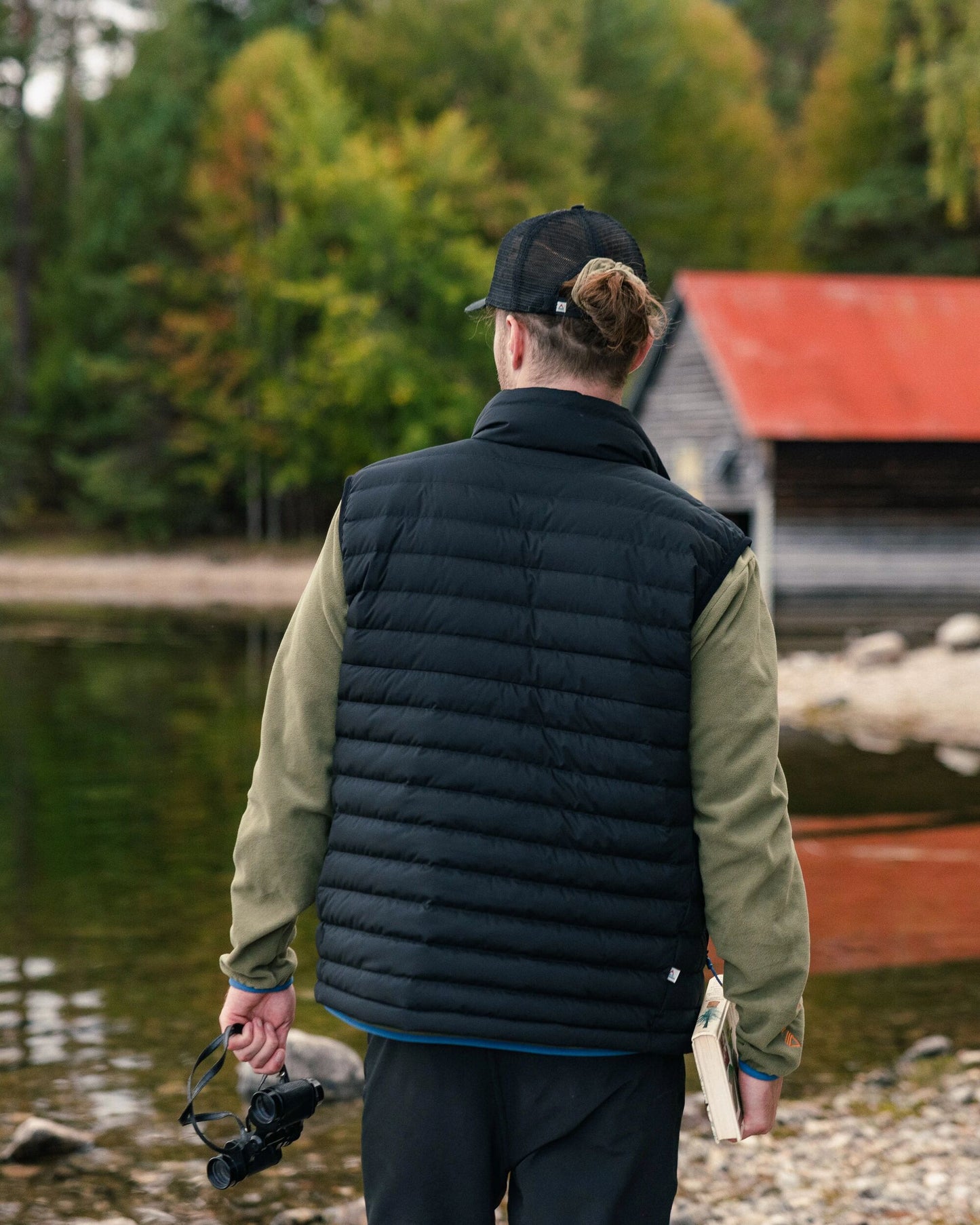 Ashland Down Recycled Vest - Black