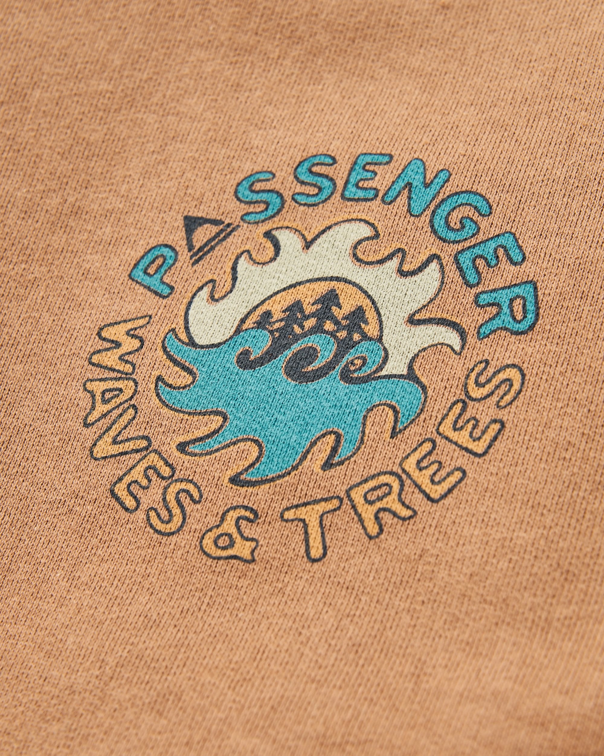 Dune Loopback Sweatshirt - Toffee - Flatlay