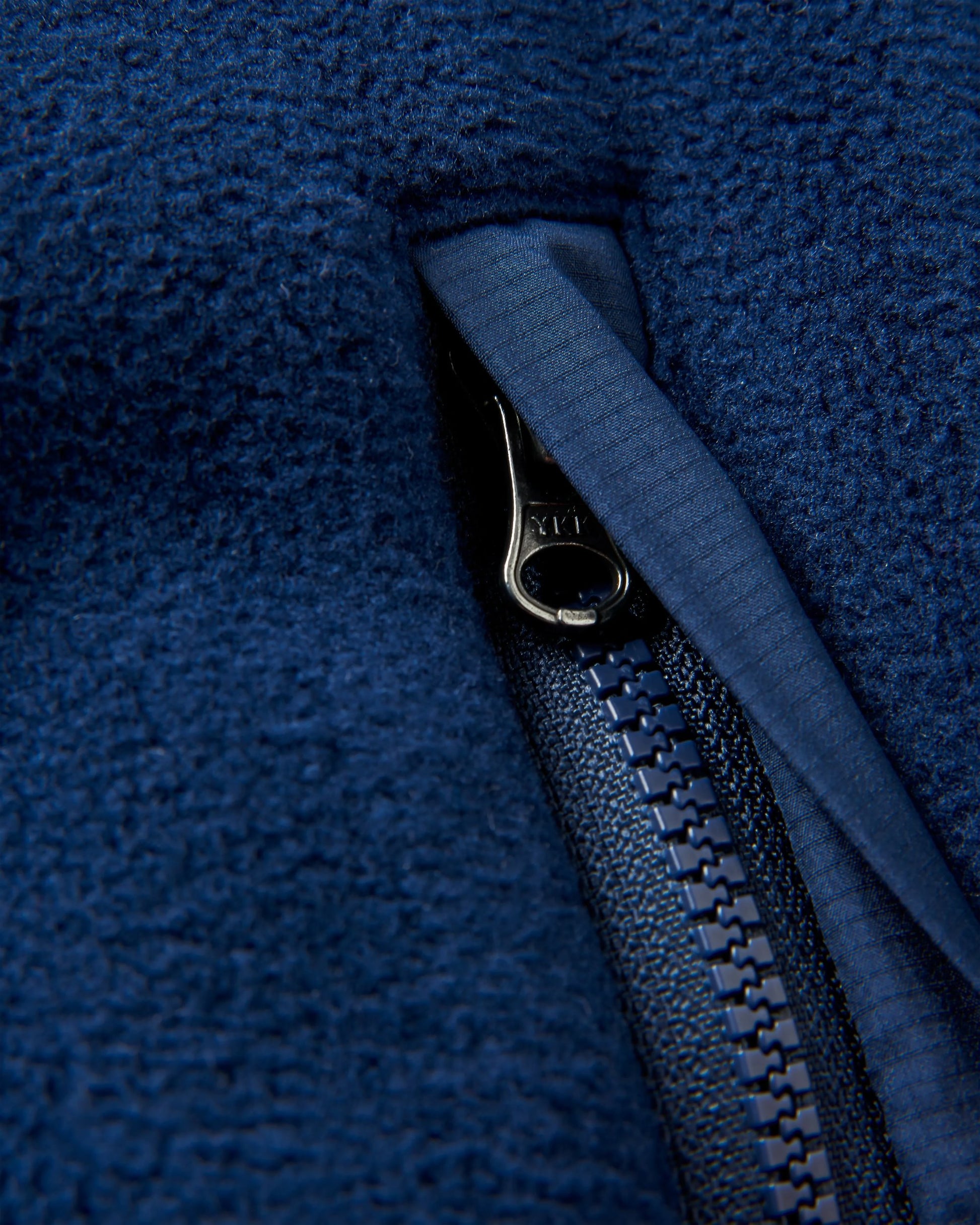 Ebb Recycled Polar Fleece - Rich Navy