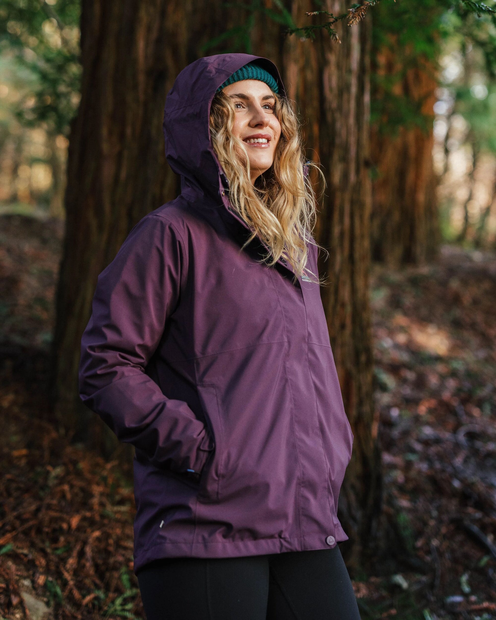 Breckenridge Recycled Waterproof 3 In 1 Jacket - Deep Plum