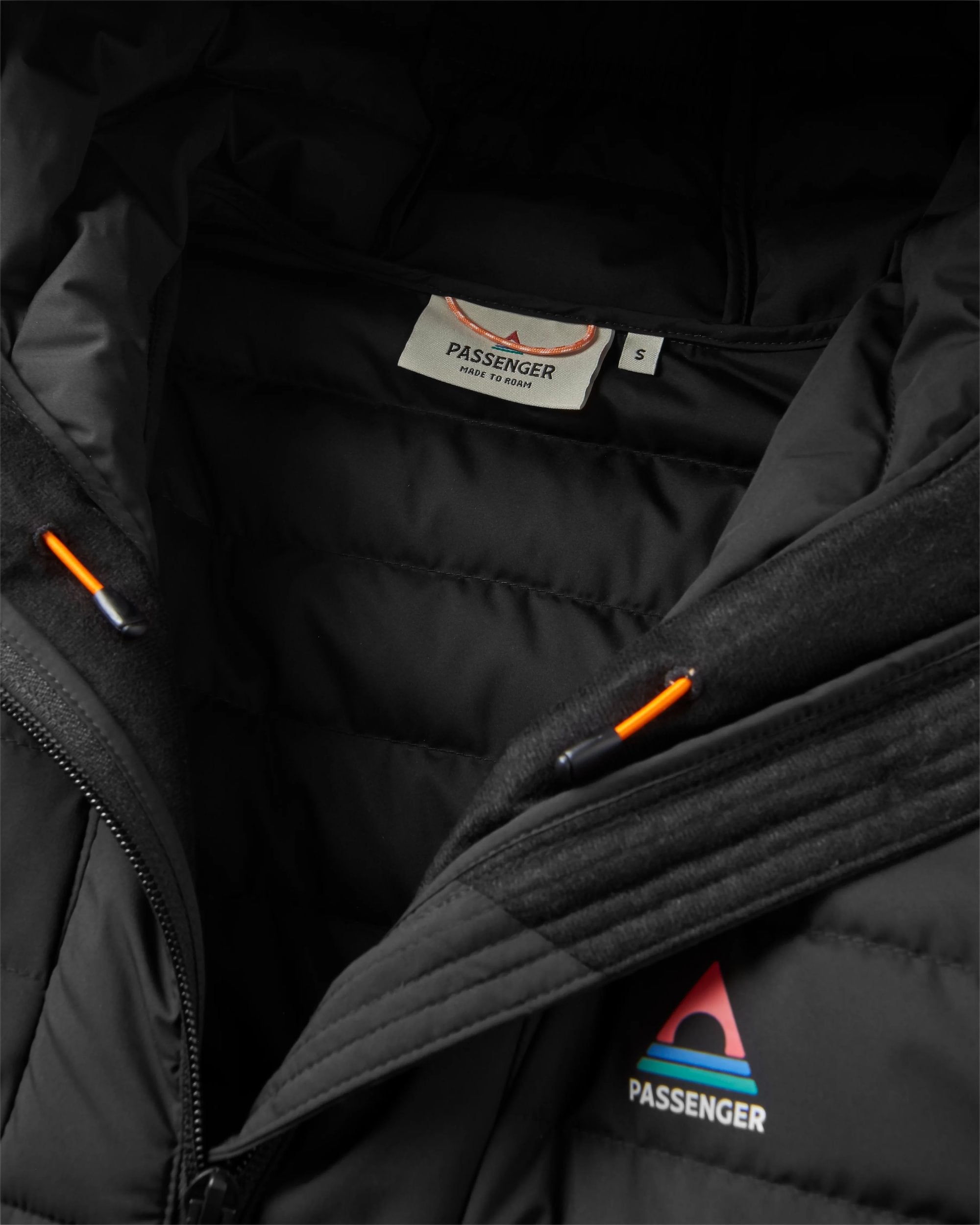 Northstar Down Recycled Jacket - Black - Flatlay