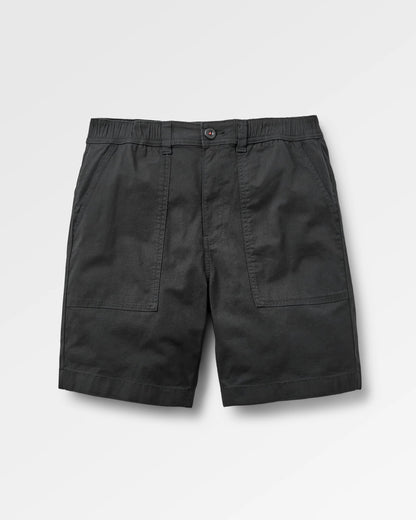 Kimmer Ripstop Short - Black - Flatlay