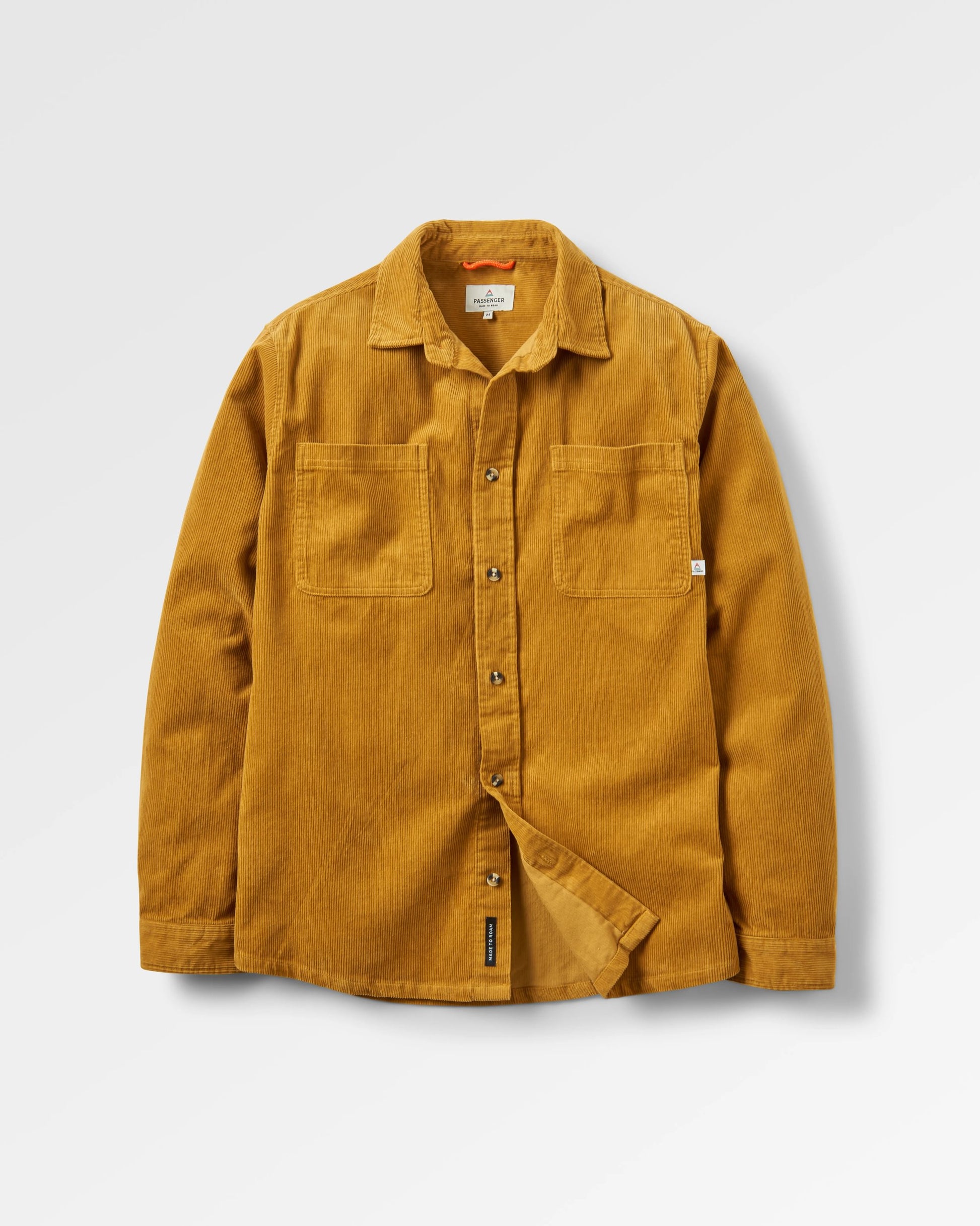 Backcountry Cord Shirt - Mustard Gold