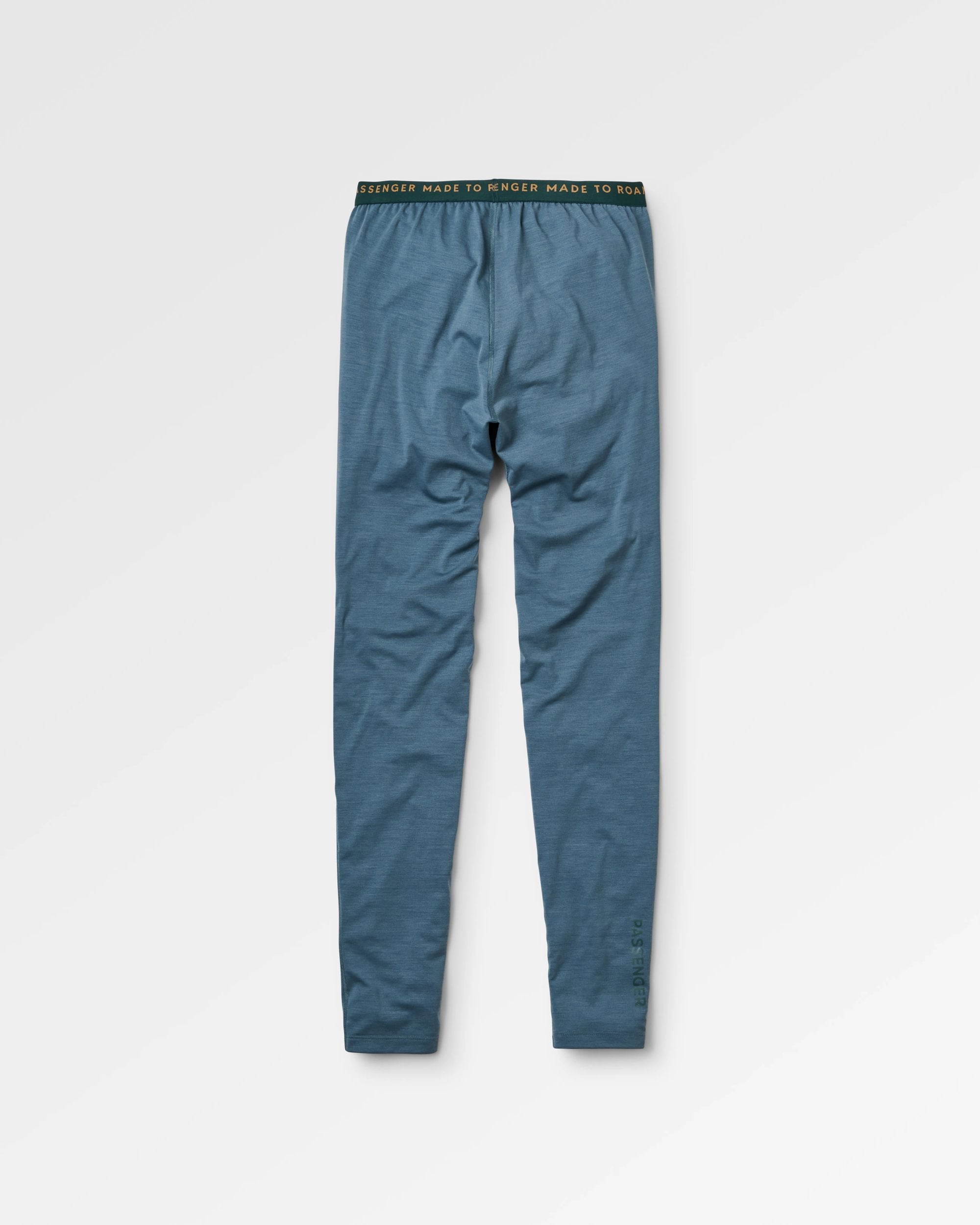 Snowscape Men's Merino Base Layer Bottom - Storm Grey - Flatlay