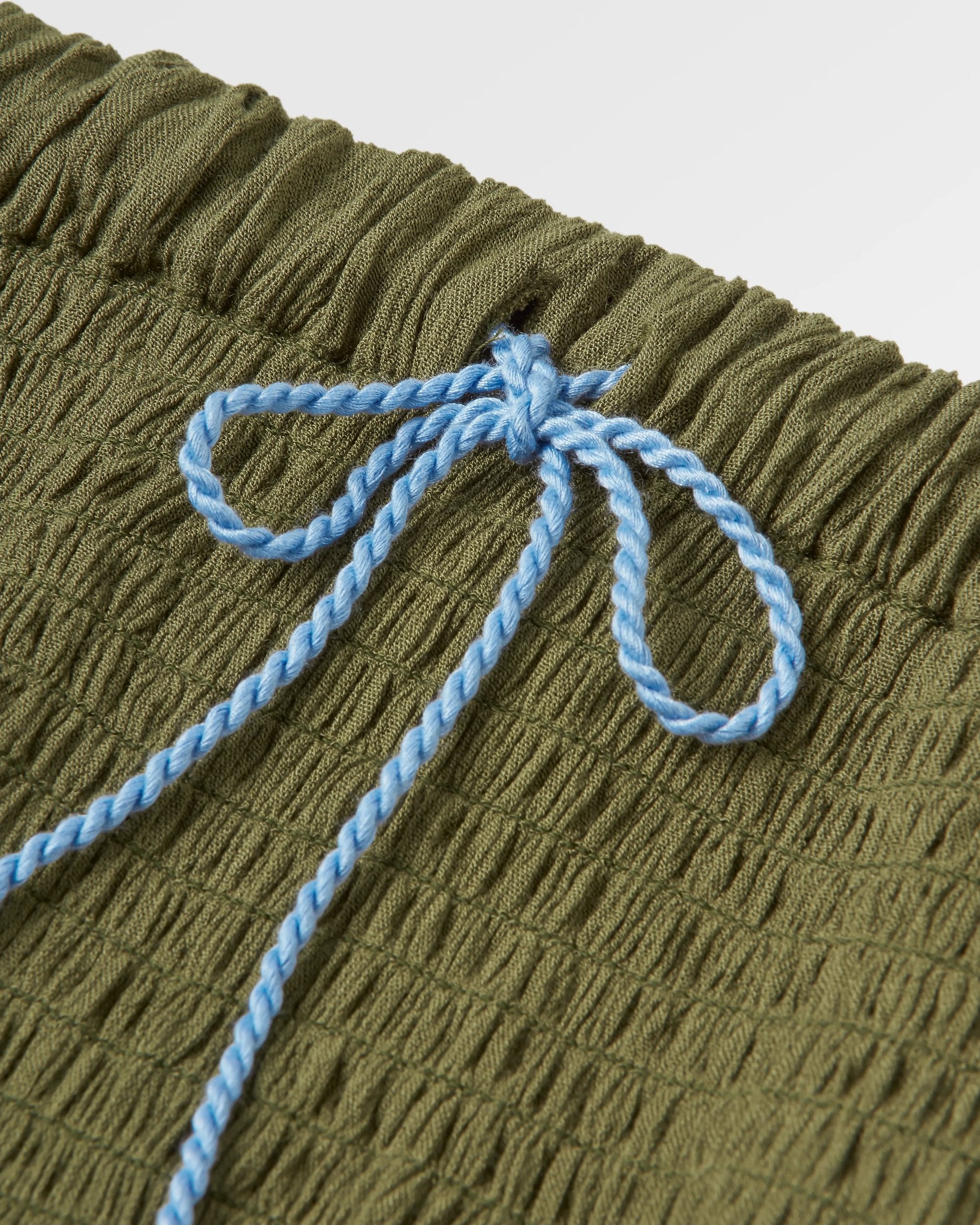 Daylily Loose Trouser - Khaki - Flatlay