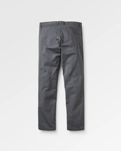 365 5 Pocket Trouser - Charcoal - Flatlay