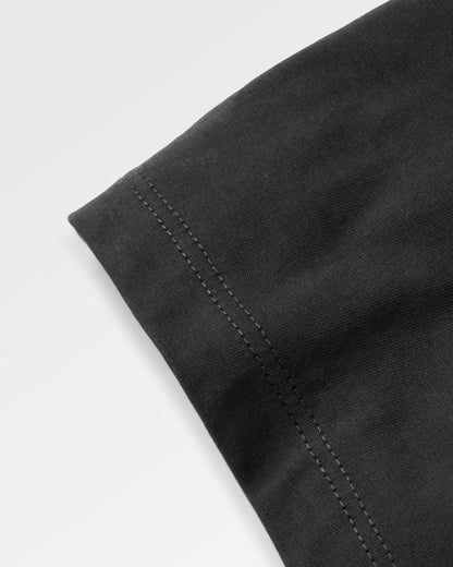Classic Regular Fit T-Shirt - Black - Flatlay