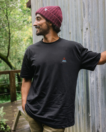 Vita Organic Relaxed Fit T-Shirt - Black - Lifestyle
