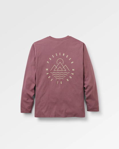 Escapism LS T-Shirt - Brambleberry - Flatlay