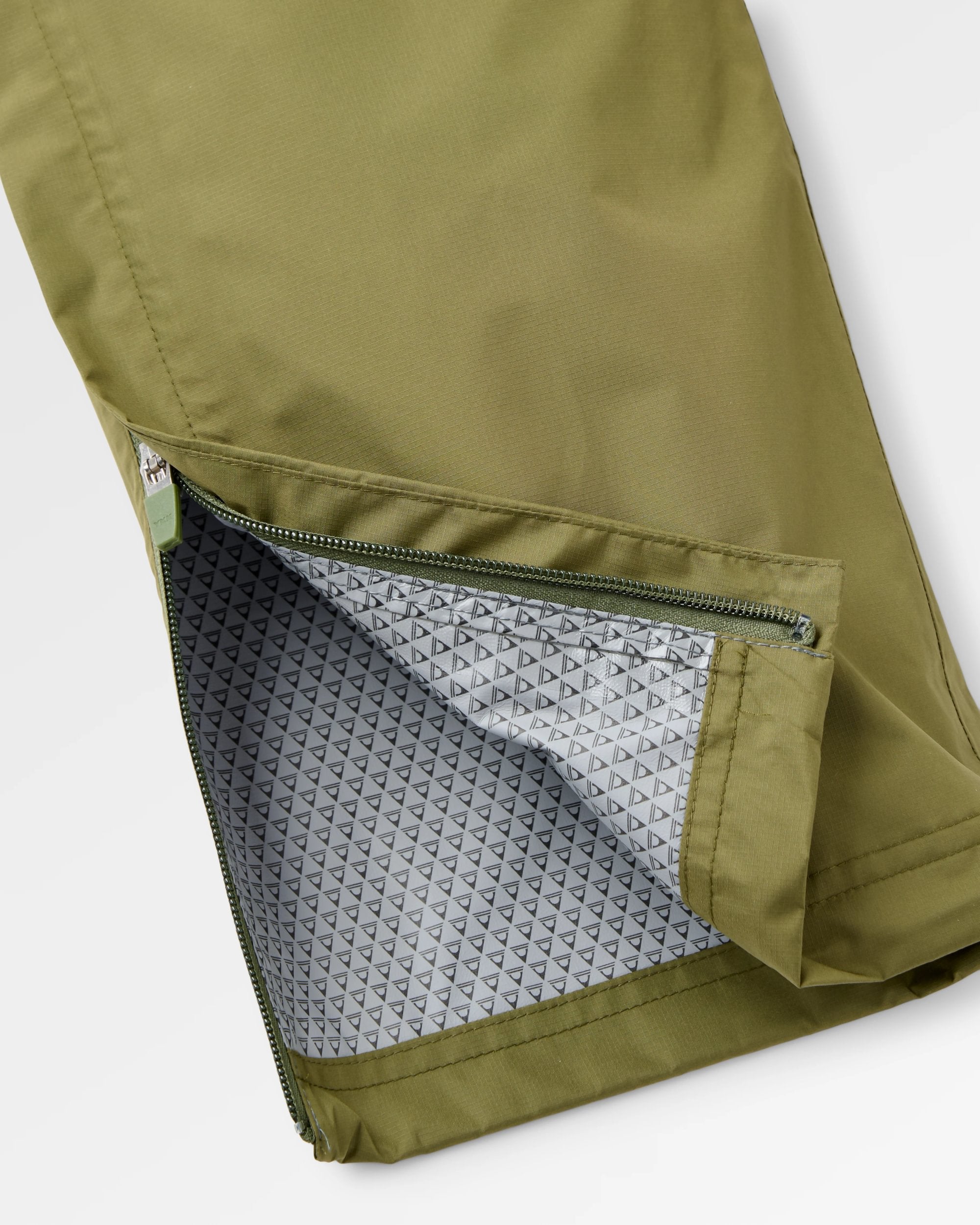 Trailscape Men's Waterproof Trousers - Khaki - Flatlay