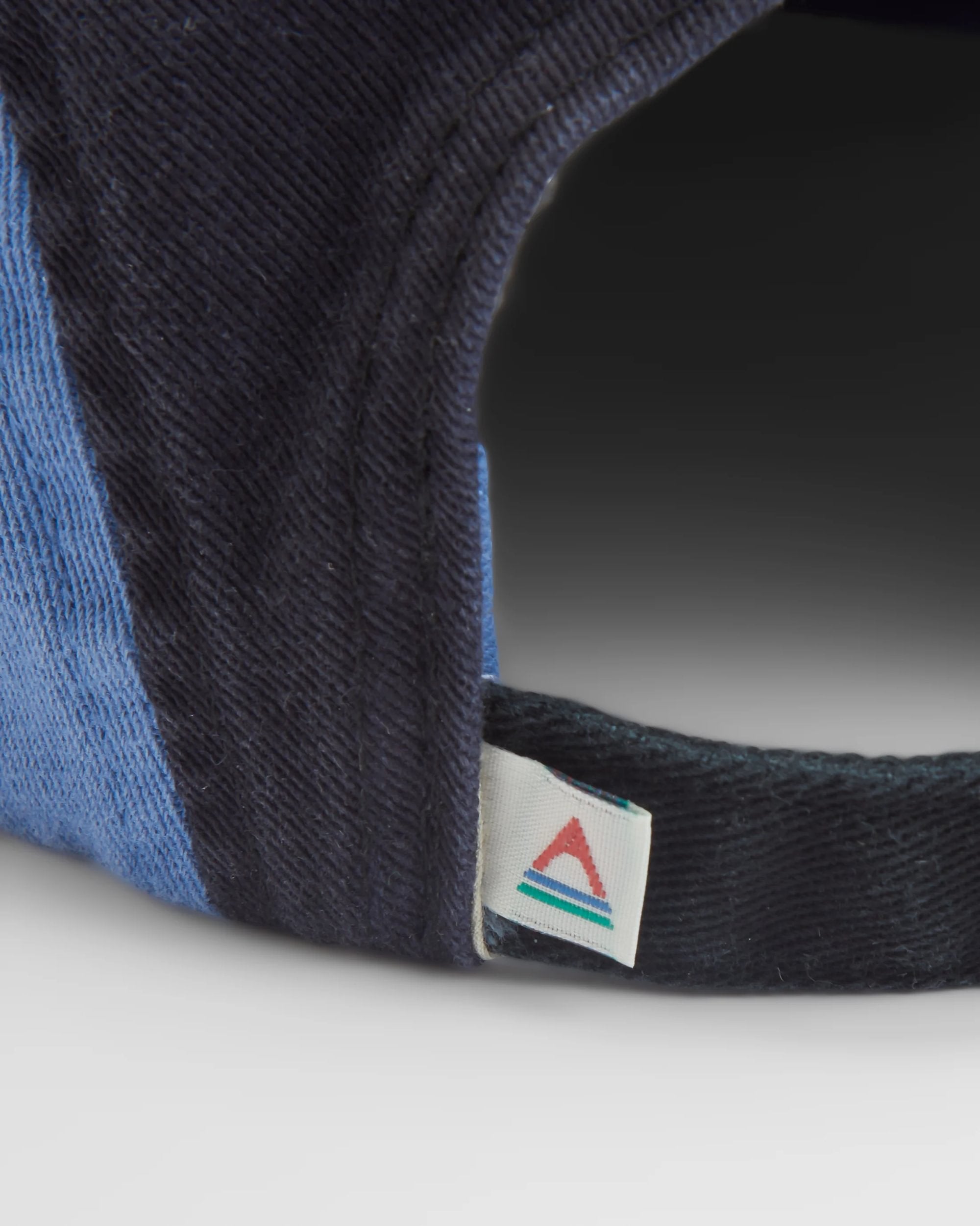 Roamer Recycled 5 Panel Cap - Charcoal Multi - Flatlay