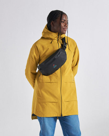 Serein Waterproof Jacket - Heritage Yellow - Studio Model