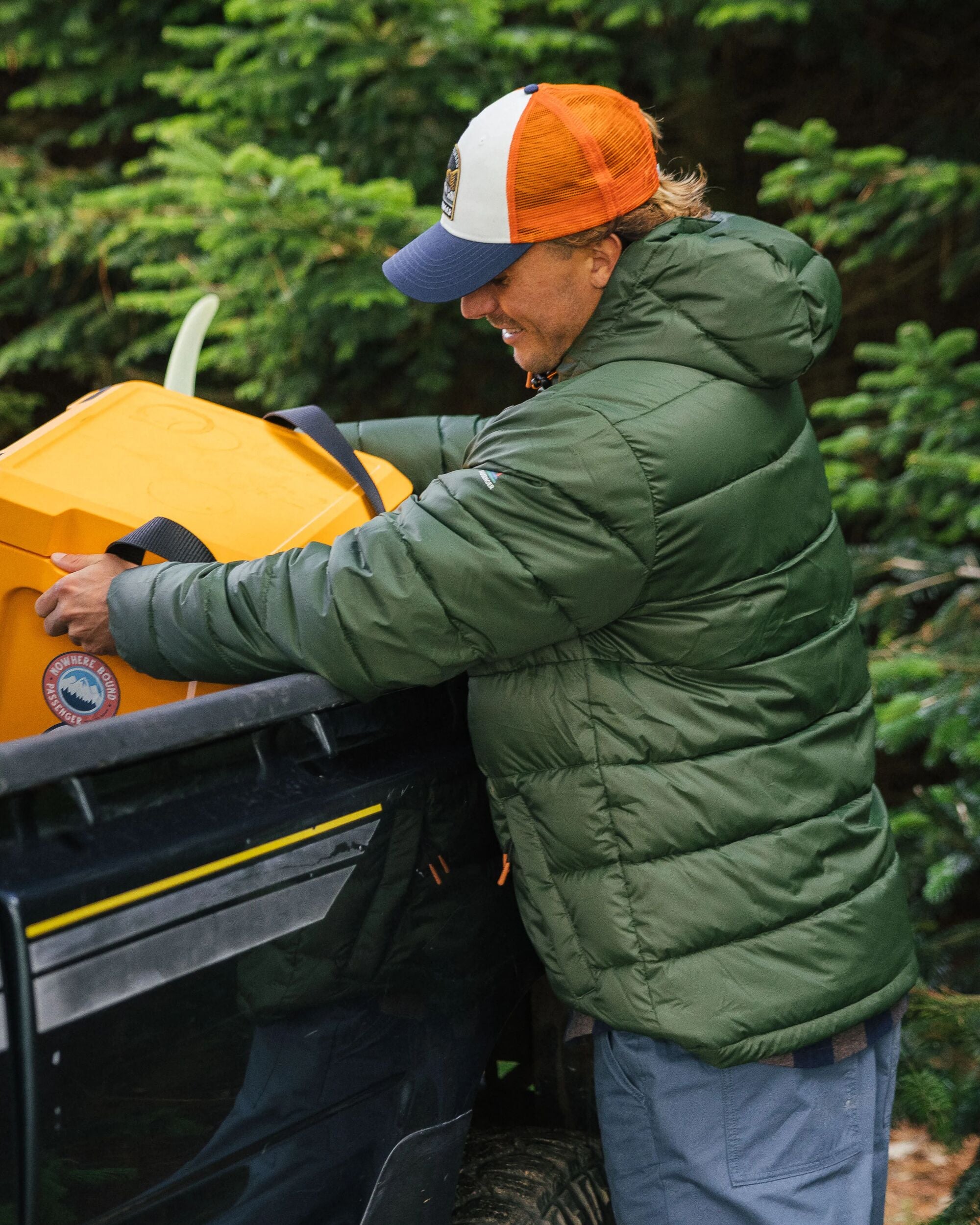 Flynn Recycled Insulated Jacket - Fir Tree - Lifestyle