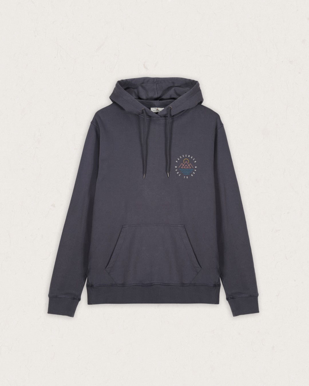 Escapism Recycled Cotton Hoodie - Faded Black