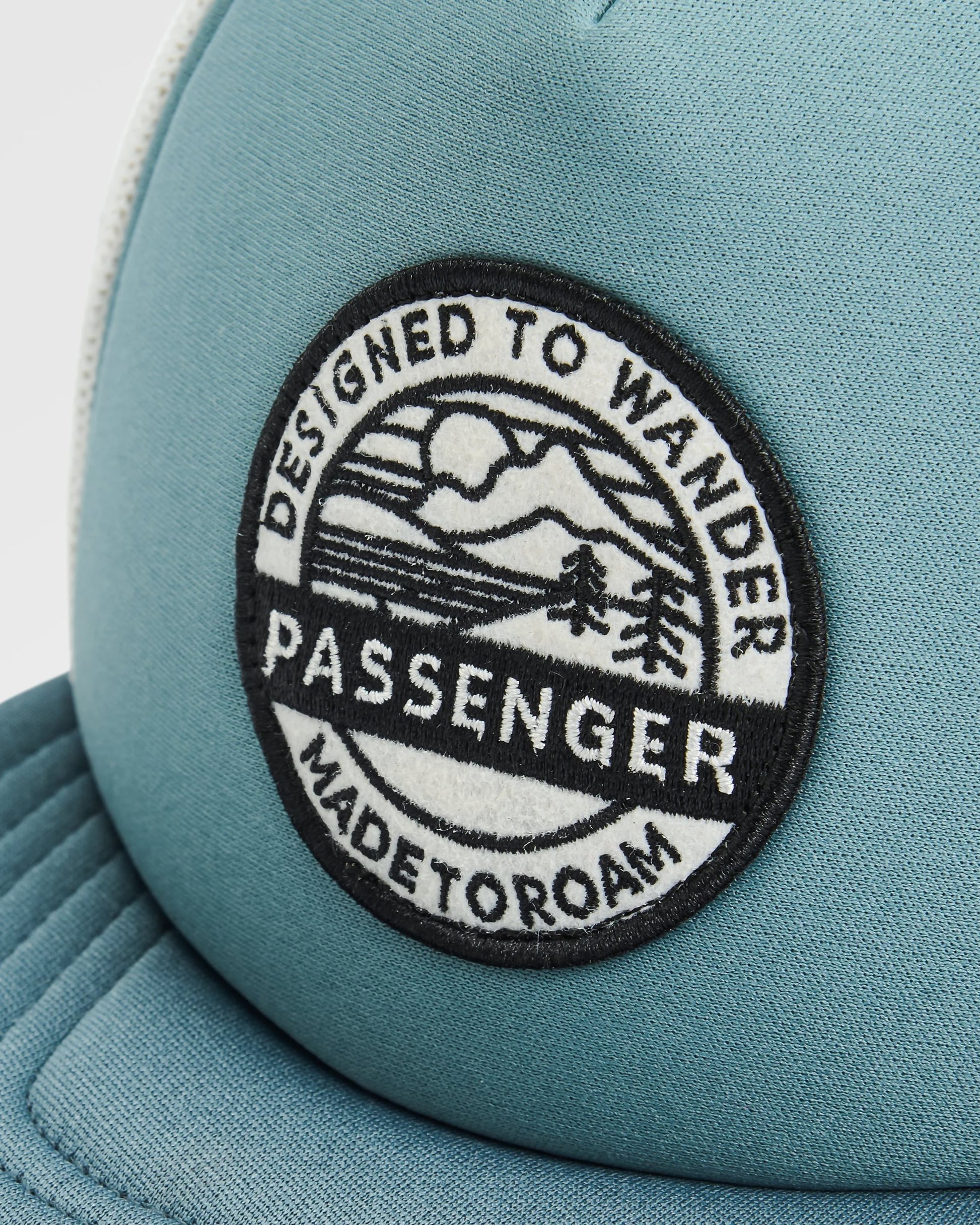 Odyssey Active Mesh Snapback Cap - Arctic - Flatlay