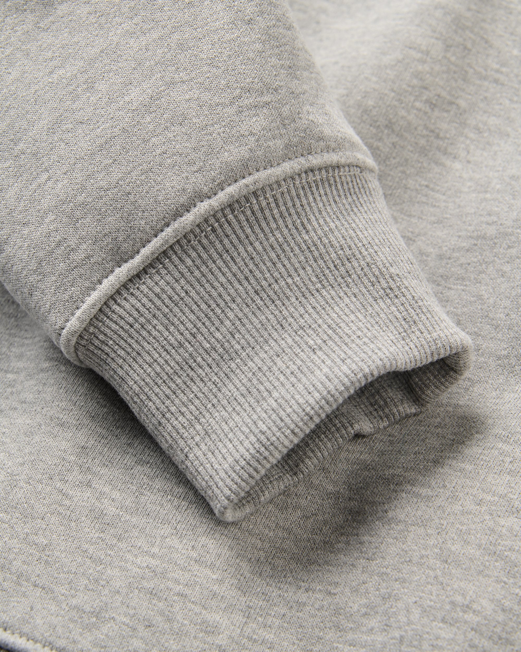 Reflect Patch Sweatshirt - Grey Marl - Flatlay