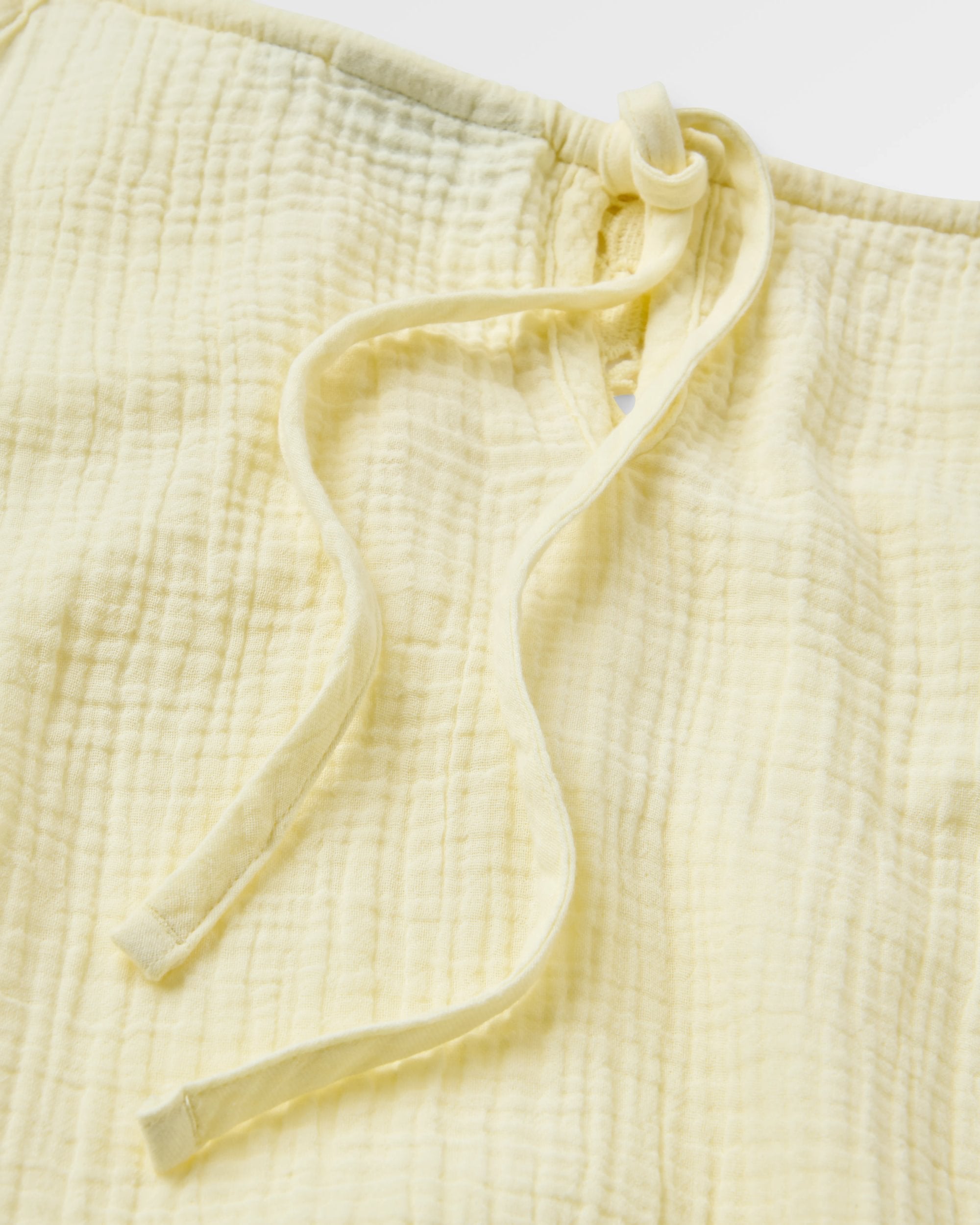 Junipe Dress - Pale Yellow - Flatlay