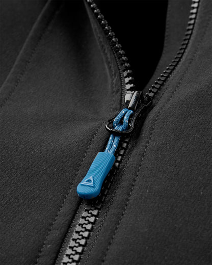 Roamer Recycled Softshell Anorak - Black - Flatlay