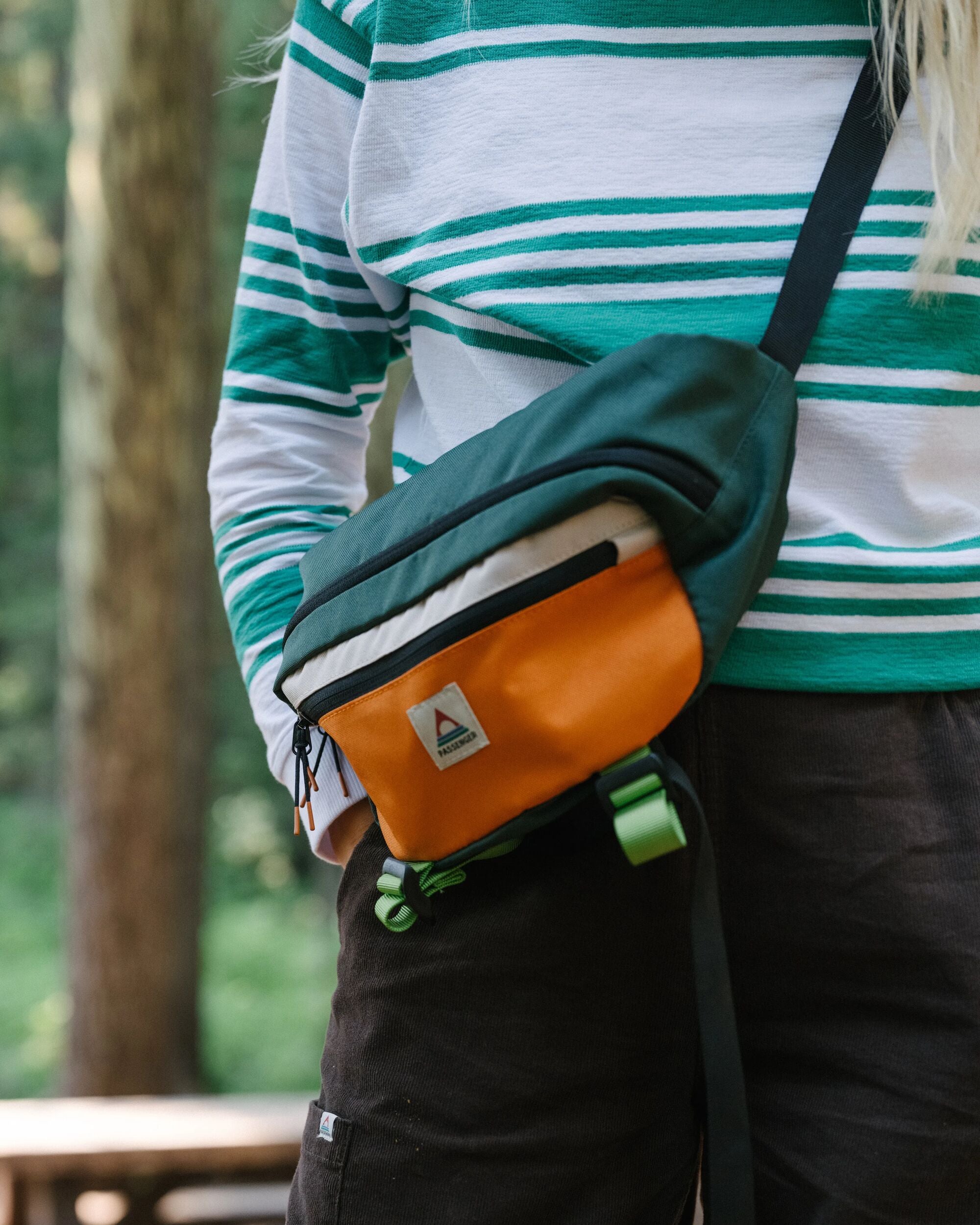 Boondocker Recycled Hip Pack - Rain Forest Orange Multi - Lifestyle - Female