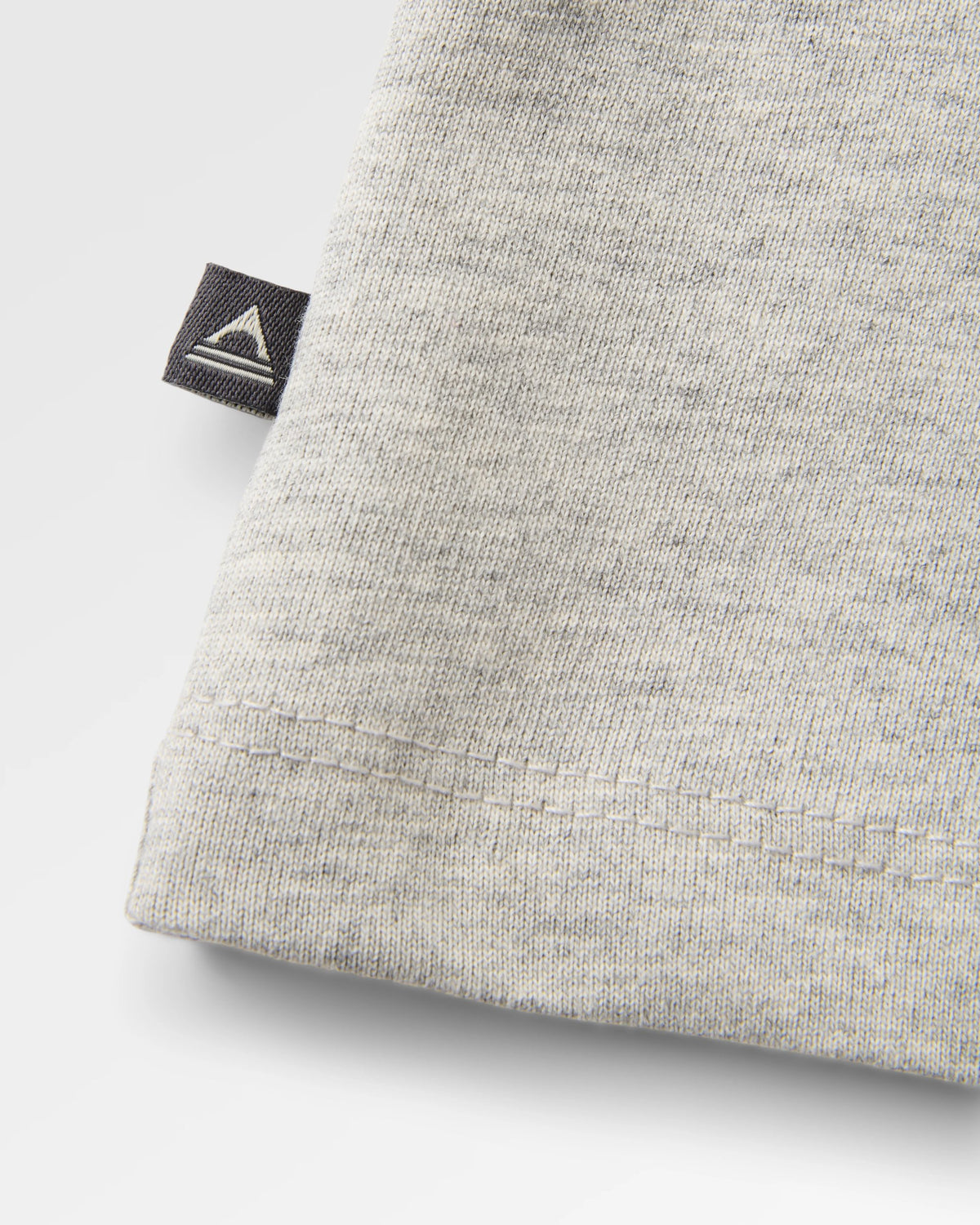 Slower Rhythms Women's Cotton T-Shirt - Grey Marl - Flatlay