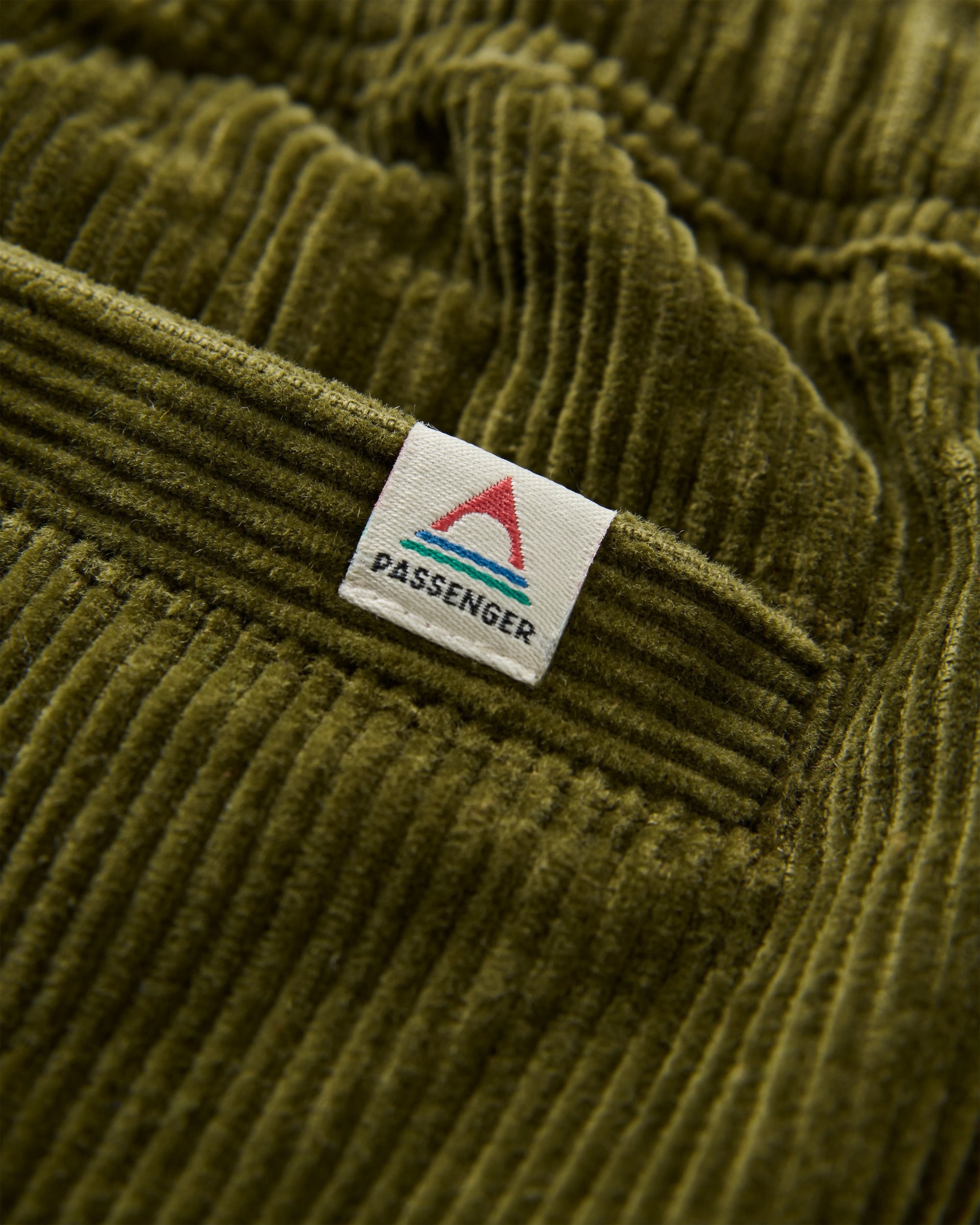 Shack Cord Short 2.0 - Khaki - Flatlay