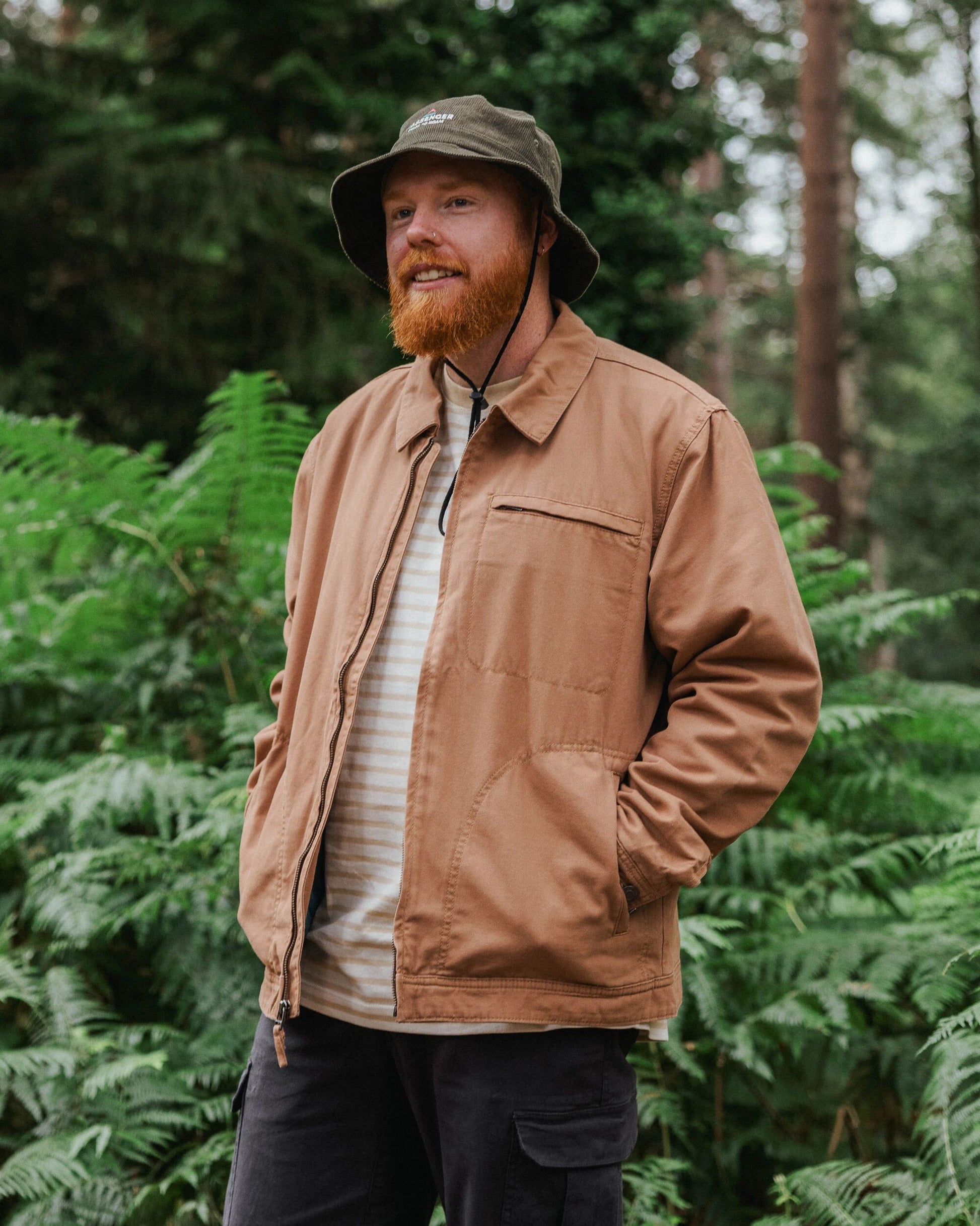 Taylor Quilted Jacket - Toffee - Lifestyle