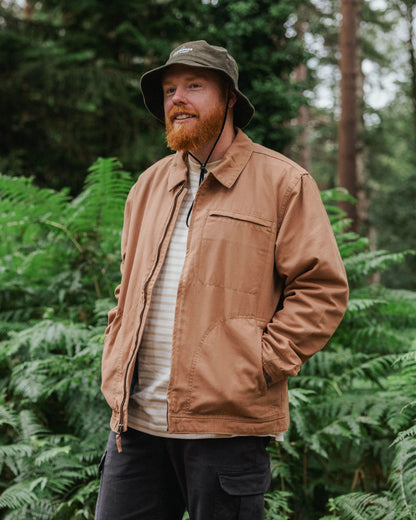 Taylor Quilted Jacket - Toffee - Lifestyle
