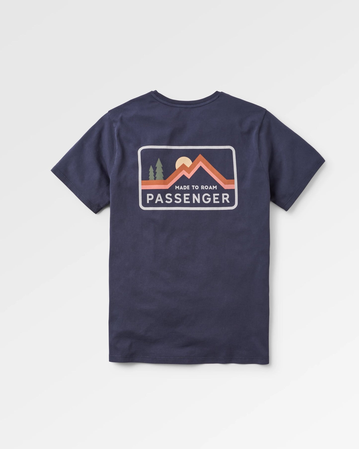 Made To Roam Recycled Cotton T-Shirt - Deep Navy