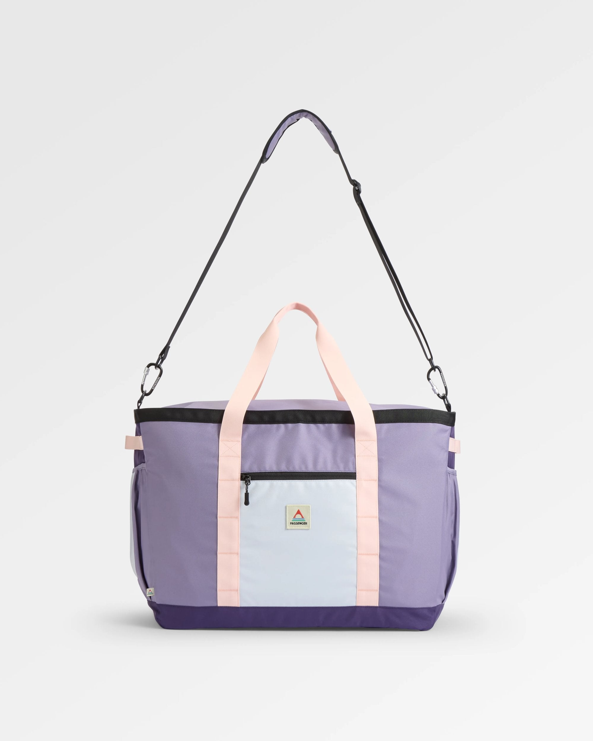 Boondocker Gear Tote 60L - Heather/ Deep Purple - Flatlay