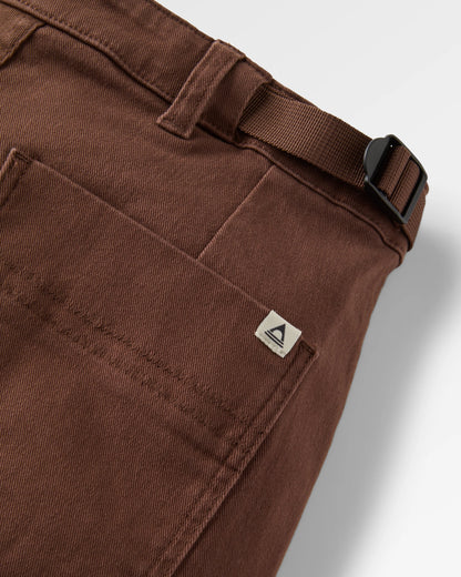 Fortuna Trousers - Chestnut - Flatlay