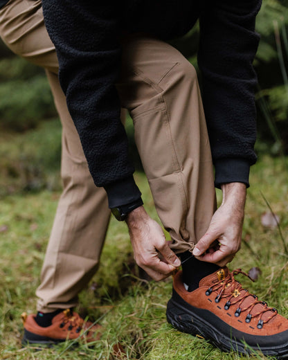 Traveller Trouser - Caramel Brown - Lifestyle