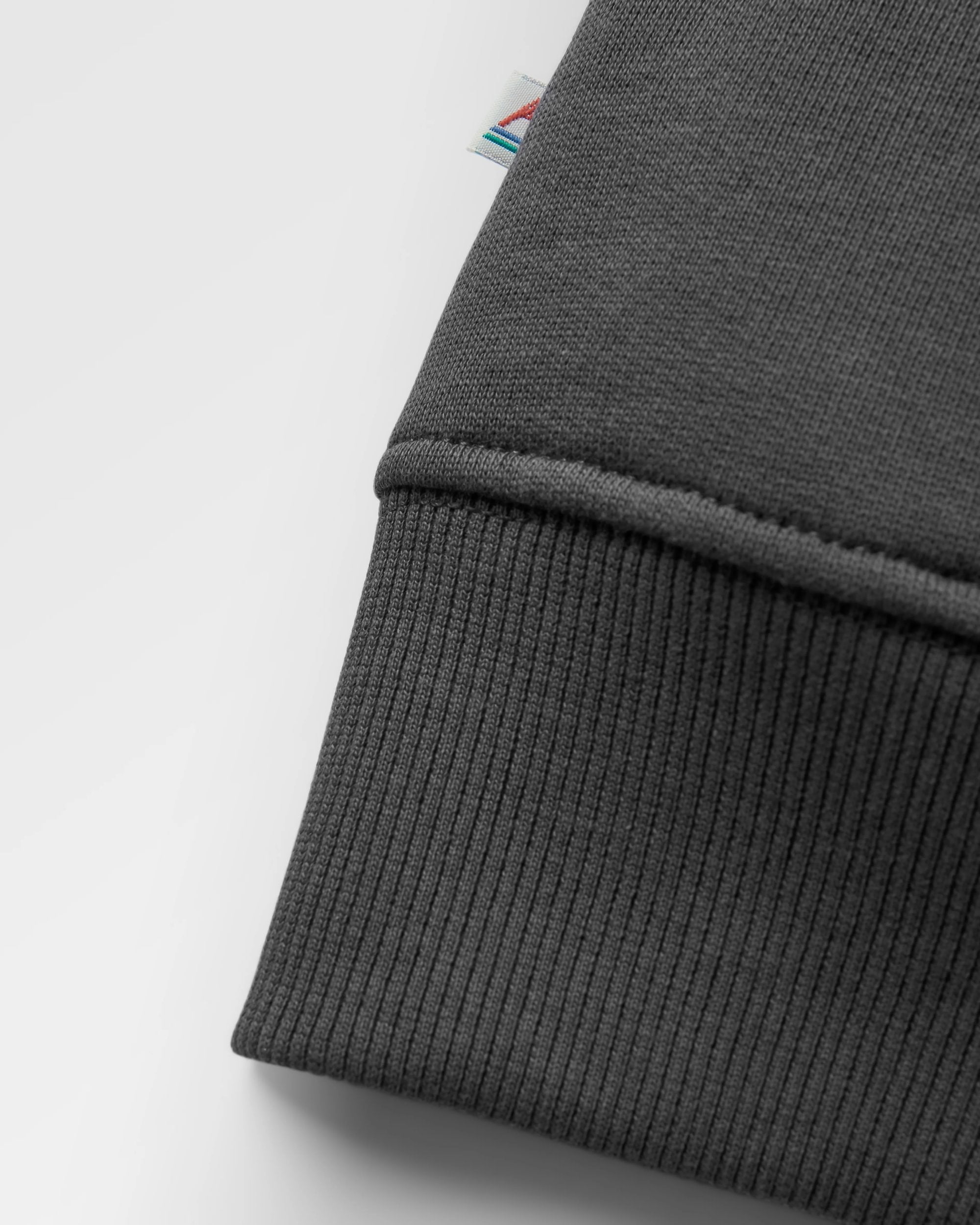 Waves & Trees Organic Cotton Sweatshirt - Charcoal - Flatlay