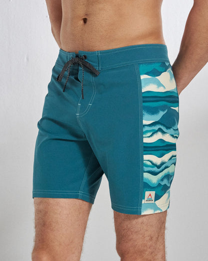 Rialto 16" Boardshort - Mediterranean - Studio Model