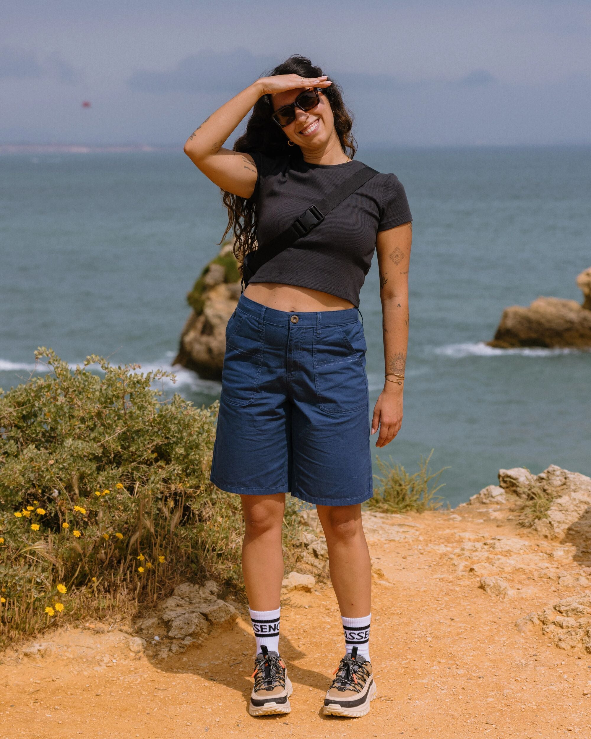 Lani Light Short - Dark Denim - Lifestyle