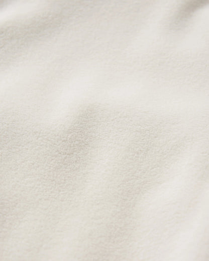 Ayla Recycled Micro Polartec® Fleece - Vintage White - Flatlay